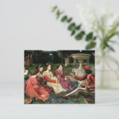 John William Waterhouse- A Tale van het Decameron Briefkaart (Staand voorkant)