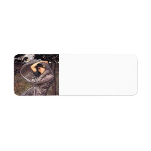 John William Waterhouse- Boreas Etiket (Voorkant)