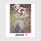 John William Waterhouse - Boreas Sticker (Vel)