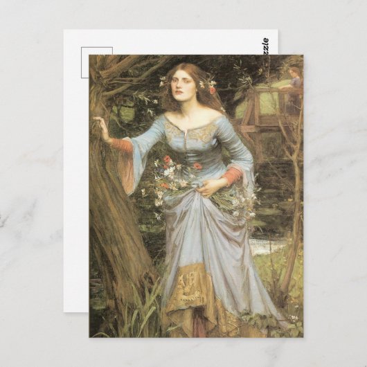 John William Waterhouse Briefkaart (Voorkant / Achterkant)