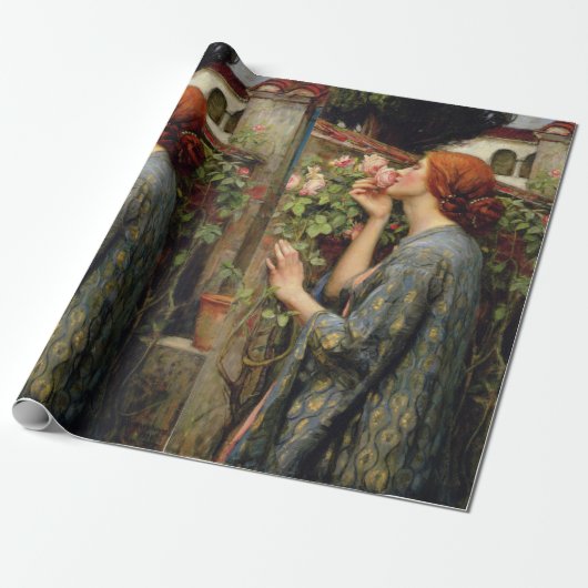 John William Waterhouse Cadeaupapier (Uitgerold)