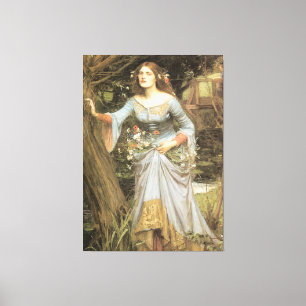 John William Waterhouse Canvas Afdruk