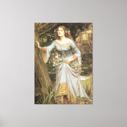 John William Waterhouse Canvas Afdruk (Voorkant)