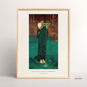 John William Waterhouse Circe Invidiosa Jaloers Poster