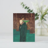 John William Waterhouse Circe Invidiosa Mythologic Briefkaart (Staand voorkant)