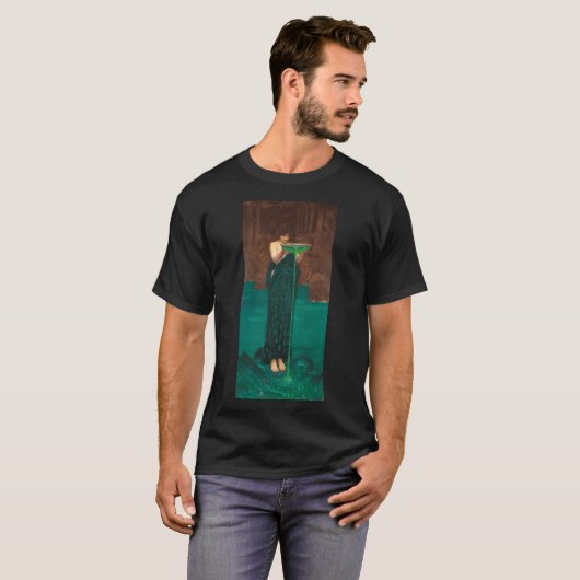 John William Waterhouse - Circe Invidiosa T-shirt (Voorkant volledig)