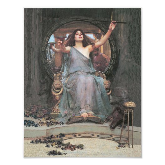 John William Waterhouse "Circle Offing the Cup" Foto Afdruk (Voorkant)