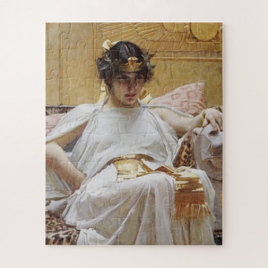 John William Waterhouse - Cleopatra Legpuzzel (Verticaal)