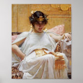 John William Waterhouse - Cleopatra Poster (Voorkant)