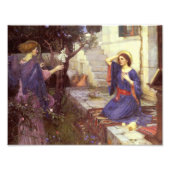 John William Waterhouse - De aankondiging Foto Afdruk (Voorkant)