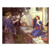 John William Waterhouse - De aankondiging Foto Afdruk (Voorkant)