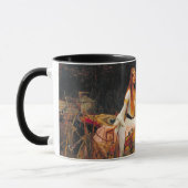 John William Waterhouse - de dame van Shalott Mok (Links)