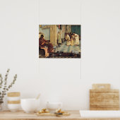 John William Waterhouse - De favorieten.. Poster (Keuken)