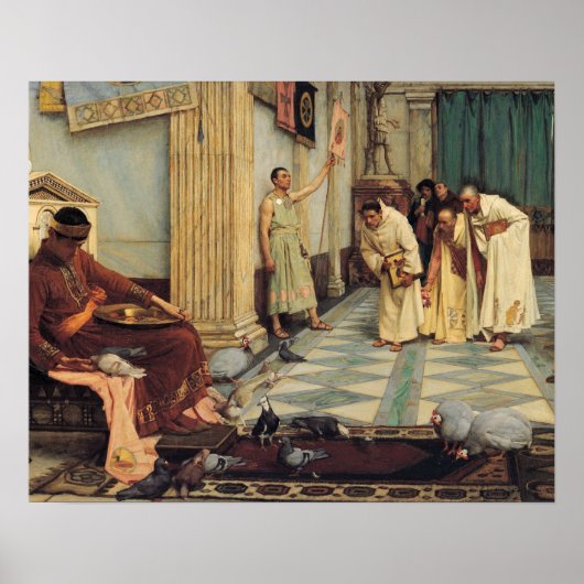 John William Waterhouse - De favorieten.. Poster (Voorkant)