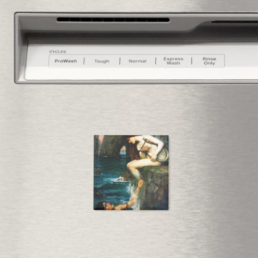 John William Waterhouse De Sirene Magnet (Insitu (Vaatwasser))
