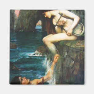 John William Waterhouse De Sirene Magnet