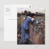 John William Waterhouse- De Vloeiende Picker Briefkaart (Voorkant / Achterkant)