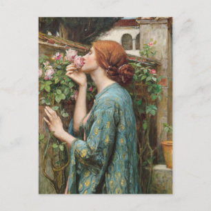 John William Waterhouse De ziel van het Roos 1908 Briefkaart