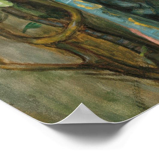 John William Waterhouse De ziel van het Roos 1908 Poster (Hoek)