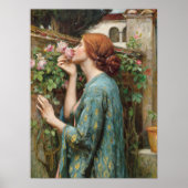 John William Waterhouse De ziel van het Roos 1908 Poster (Voorkant)