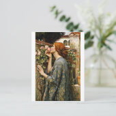 John William Waterhouse - de ziel van het Roos Briefkaart (Staand voorkant)