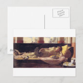 John William Waterhouse - Dolce far Niente Briefkaart (Voorkant / Achterkant)
