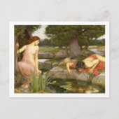 John William Waterhouse, Echo en Narcissus Briefkaart (Voorkant)