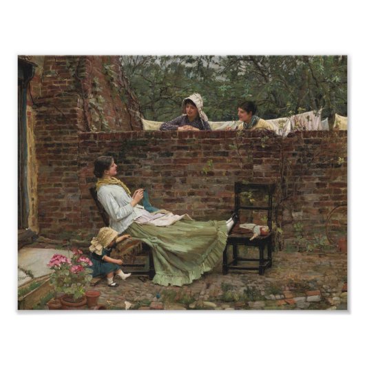 John William Waterhouse - Goede buren Foto Afdruk (Voorkant)