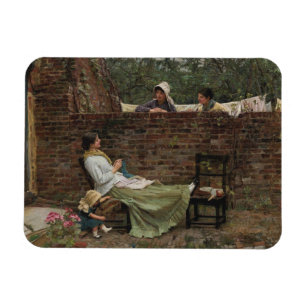 John William Waterhouse - Goede buren Magneet