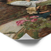 John William Waterhouse - Goede buren Poster (Hoek)