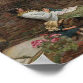 John William Waterhouse - Goede buren Poster (Hoek)
