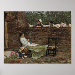 John William Waterhouse - Goede buren Poster