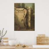 John William Waterhouse Gone, niet vergeten Poster (Keuken)