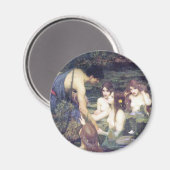 John William Waterhouse - Hylas en de Nymphs Magneet (Voorkant / Achterkant)