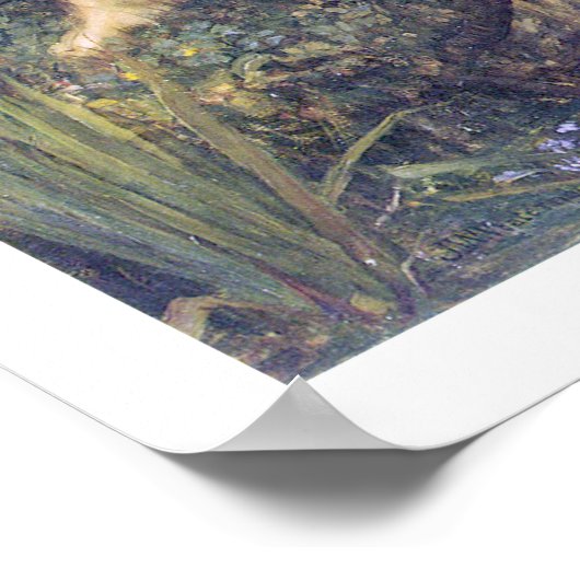 John William Waterhouse - Hylas en de Nymphs Poster (Hoek)