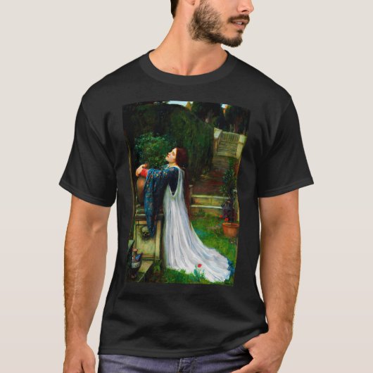 John William Waterhouse Isabella en de pot van T-shirt (Voorkant)