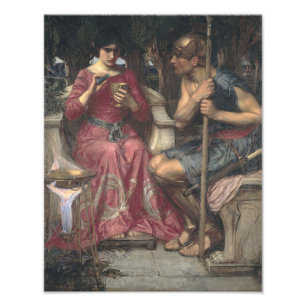 John William Waterhouse Jason en Medea" Print Foto Afdruk