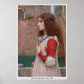 John William Waterhouse Juliet Shakespeare CC1098 Poster (Voorkant)