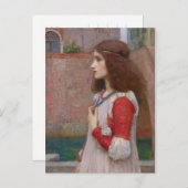 John William Waterhouse Juliet Shakespeare CC1100 Briefkaart (Voorkant / Achterkant)
