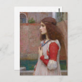 John William Waterhouse Juliet Shakespeare CC1100 Briefkaart (Voorkant / Achterkant)