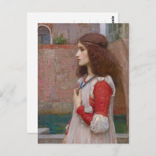 John William Waterhouse Juliet Shakespeare CC1100 Briefkaart (Voorkant / Achterkant)