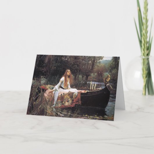 John William Waterhouse Kaart (Voorkant)