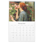 John William Waterhouse Kunstkalender Kalender (Feb 2027)