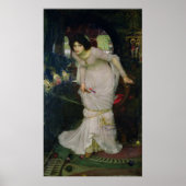 John William Waterhouse - Lady of Shallot Poster (Voorkant)