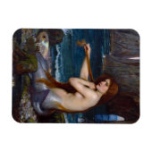John William Waterhouse Mermaid Art Photo Magnet Magneet (Horizontaal)
