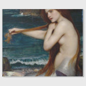 John William Waterhouse Mermaid Cadeaupapier (Vlak)