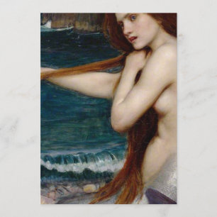 John William Waterhouse Mermaid Kaart