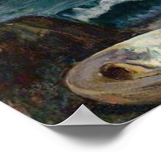 John William Waterhouse Mermaid Poster (Hoek)