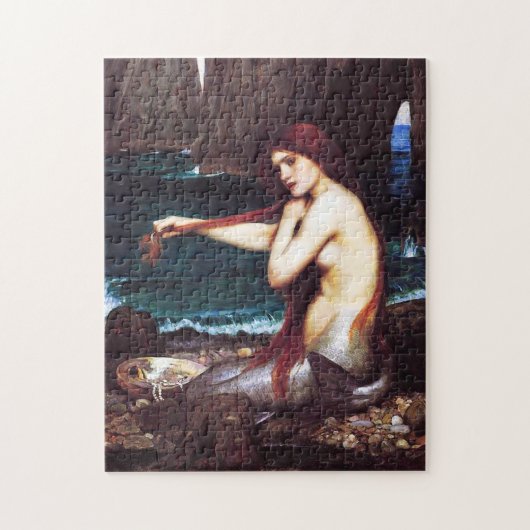 John William Waterhouse Mermaid Puzzle Legpuzzel (Verticaal)