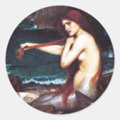 John William Waterhouse Mermaid Stickers (Voorkant)